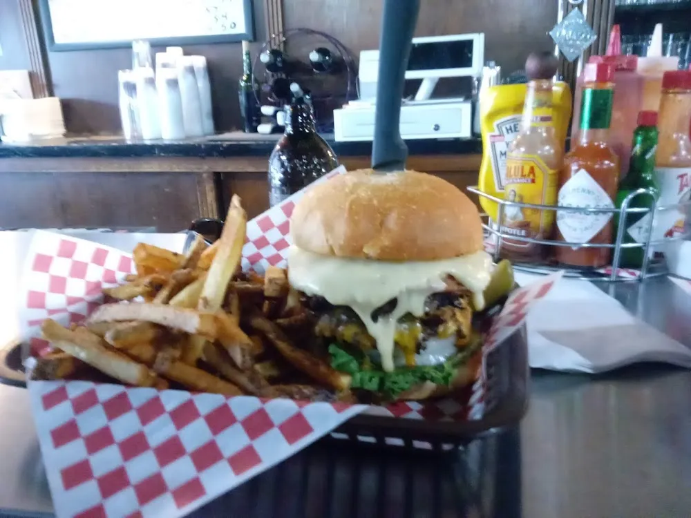 Burger and Fries